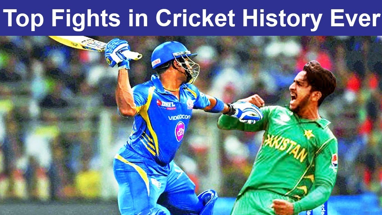 High Voltage Fight In Cricket History