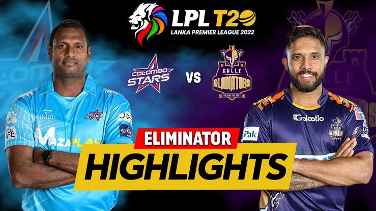 Colombo Stars vs Galle Gladiators Eliminator LPL Cricket Match Highlights Cricket Highlight