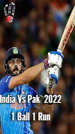 India Vs Pakistan World Cup 2022 Last Ball Need 1 Run