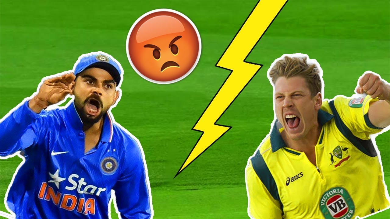 India vs Australia Cricket – Fights, Sledging, Angry & Crazy Moments