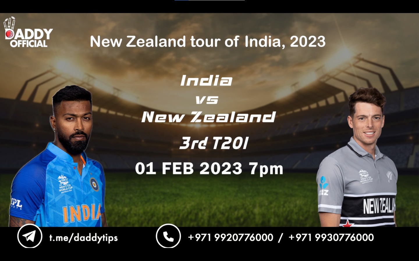 New Zealand Tour Of India | India VS New Zealand , 3rd T20I | 1 Feb , 7:00 PM | Match Preview