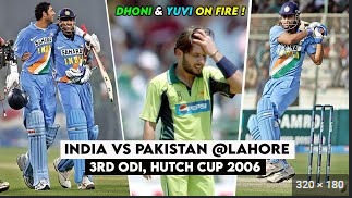 YUVRAJ & DHONI on Fire 🔥🔥 India vs Pakistan 3rd ODI Highlights | Dhoni Finish the Match !!!