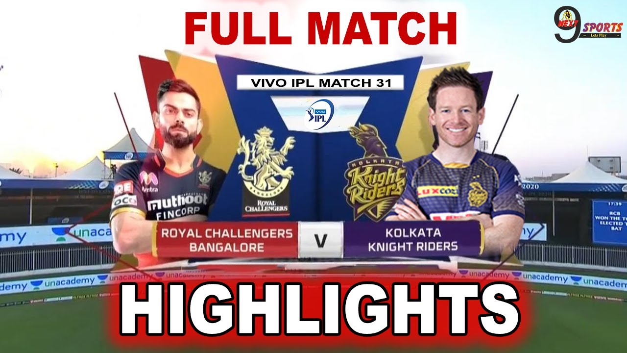 2021 VIVO IPL | RCB VS KKR MATCH HIGHLIGHT IN ABU DHABI🔥