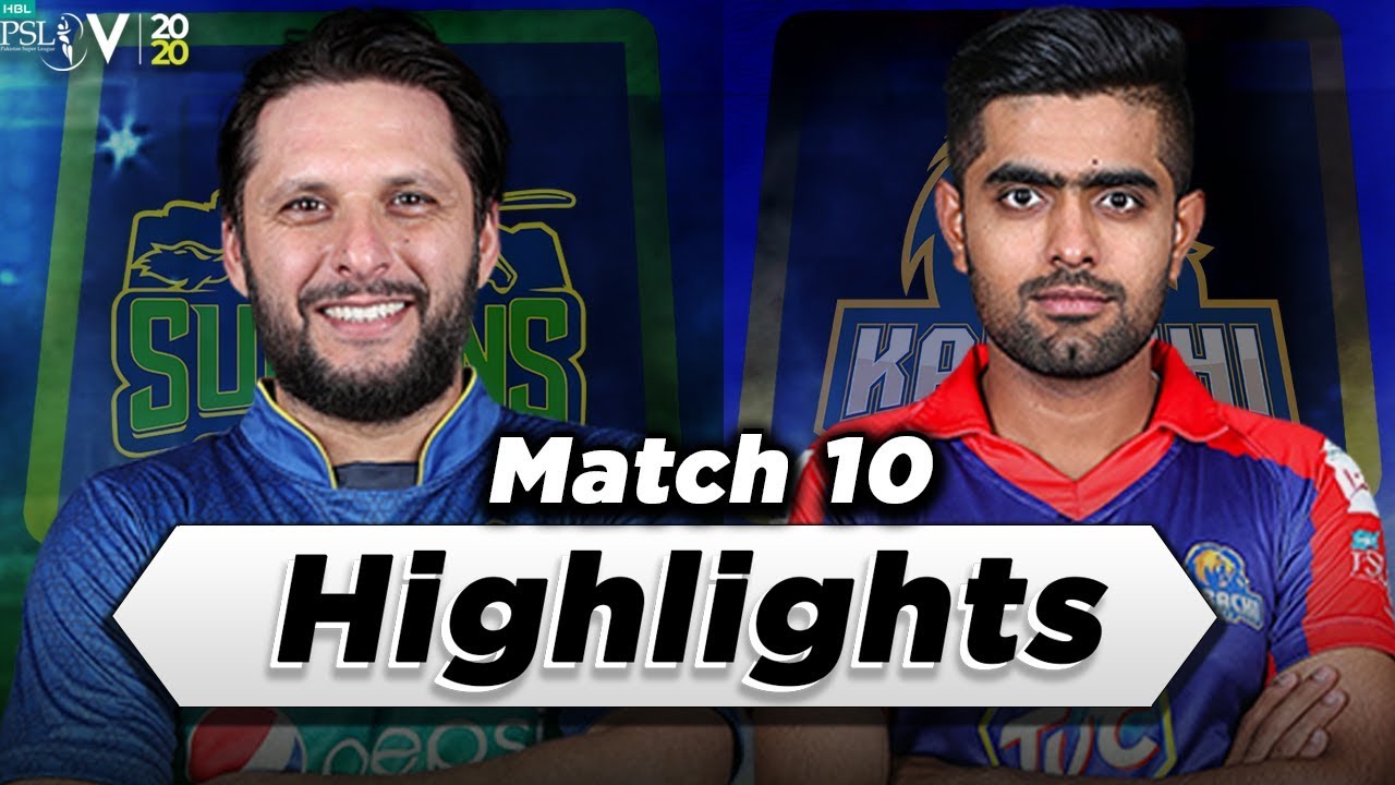 Multan Sultans vs Karachi Kings | Full Match Highlights | Match 10 | 28 Feb | HBL PSL 2020
