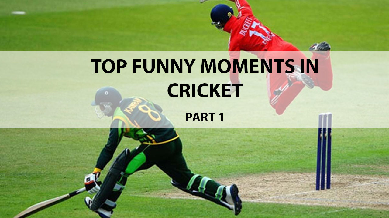 Funny Moments In Cricket Part – 1🤣