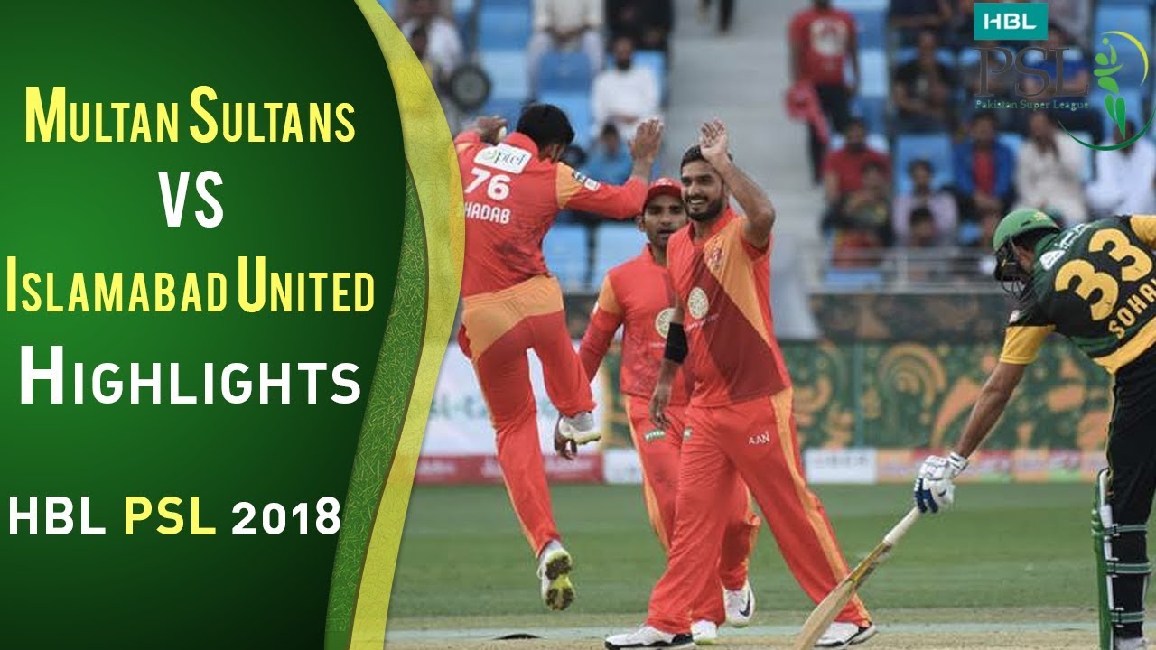 Full Highlights | Multan Sultans Vs Islamabad United | Match 6 | 25 February | HBL PSL 2018 | PSL