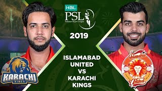 Match 13: Full Match Highlights Islamabad United vs Karachi Kings | HBL PSL 4 | HBL PSL 2019
