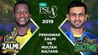 Match 14: Full Match Highlights Peshawar Zalmi vs Multan Sultans | HBL PSL 4 | HBL PSL 2019