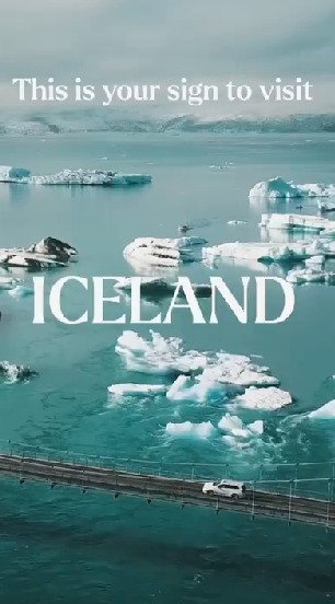 This is your sign to visit Iceland