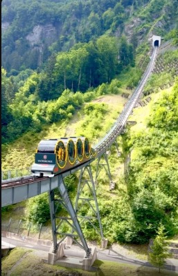 Discover the steepest funicular in the world