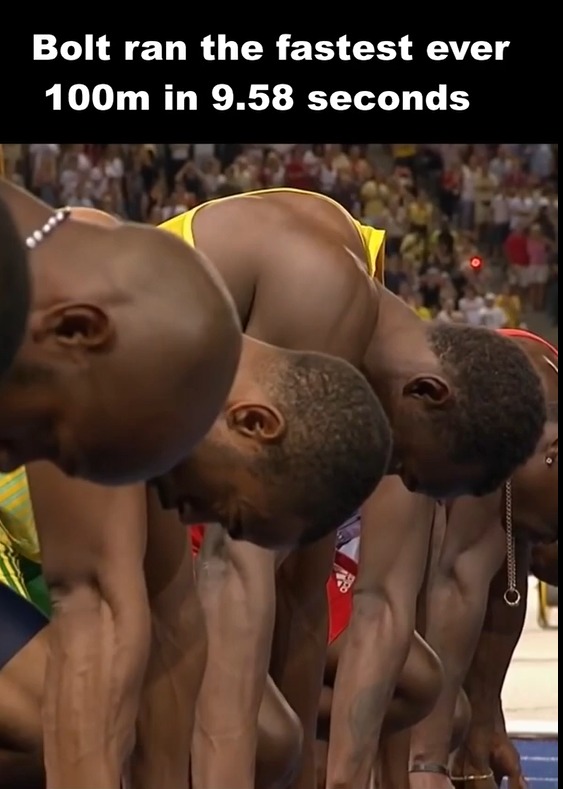 Usain Bolt 100m World Record