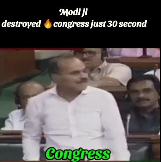 –Attitudes of PM modi🇮🇳 — Destroyed congress 🔥– #hindu #shorts #bjp #politics