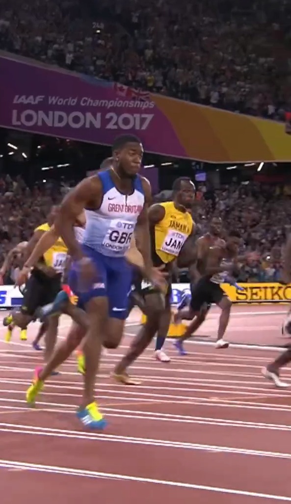 Usain Bolt’s last race #shorts