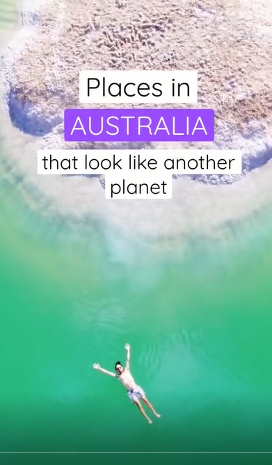 Places in Australia that look like another planet! #shorts #travel #australia