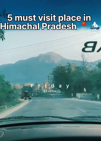 5 must places visit in Himachal Pradesh 📍🏔️ india 🇮🇳 #vlog #youtubeshorts