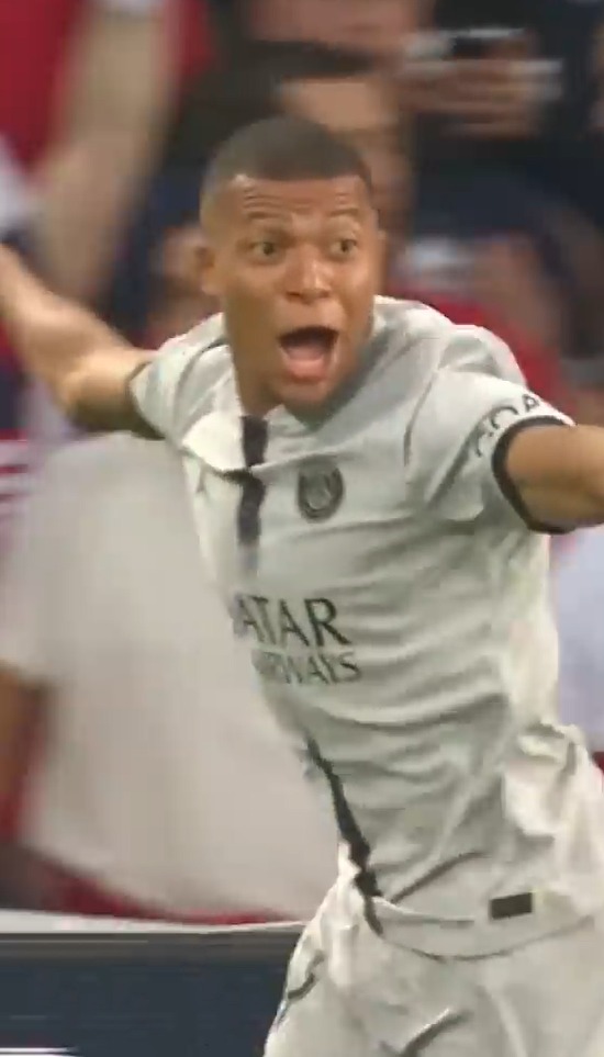 The fastest goal in PSG’s history #mbappe
