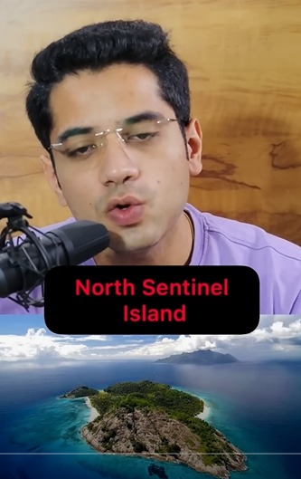 Mysterious sentinel island india me 😳😨 #shorts