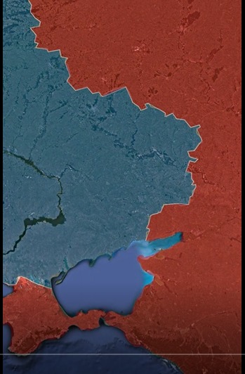 Ukraine War: Battle of Donbas (2022 – Present) #shorts #animation #map