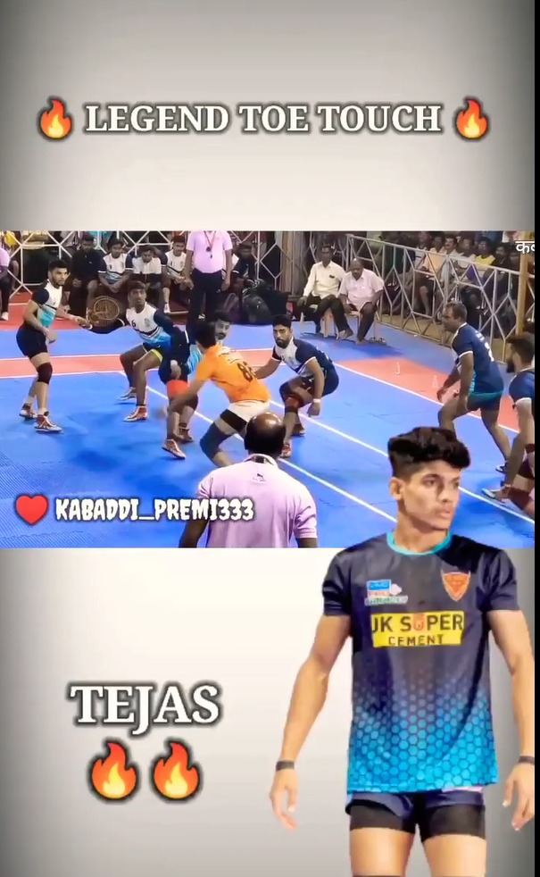 kabaddi toetouch point 😱 — Tejas Patel kabaddi status — #shorts #trending #kabaddi #prokabaddi