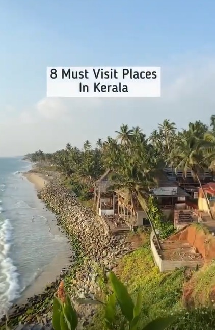 8 Must Visit Places In Kerala #kerala #india #travelblogger #shorts #travel