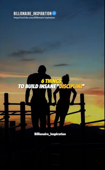 6 Things for Insane Discipline 🔥🔥- Motivational quotes 💯 #shorts #quotes #motivation