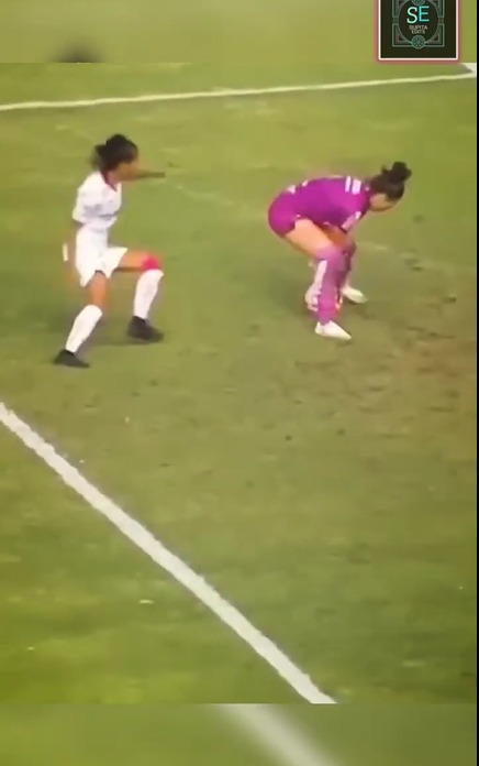 Funny Moments in Women’s Football 😅 — Crazy Moment in Football #shorts #football