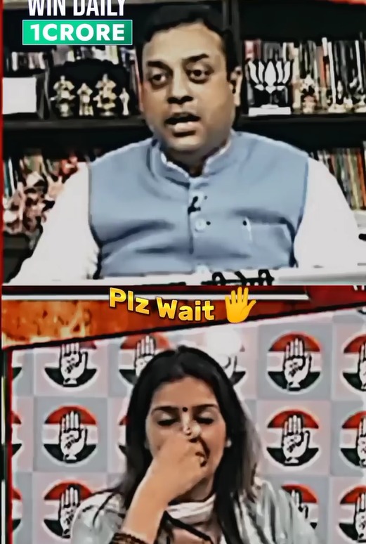 Sambit Patra thug life Priyanka Chaturvedi Congress 😂