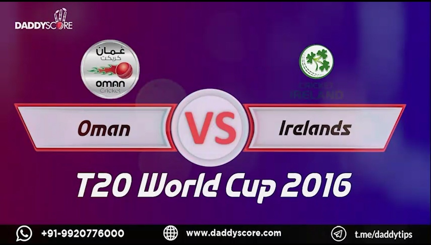 ICC TWC 2016 | Oman VS Ireland | Match Highlights