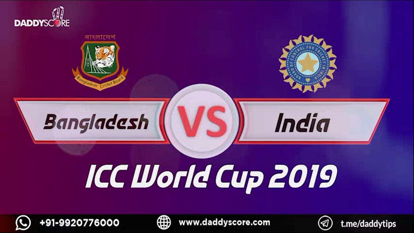 ICC WC 2019 | India VS Bangladesh | Match Highlights