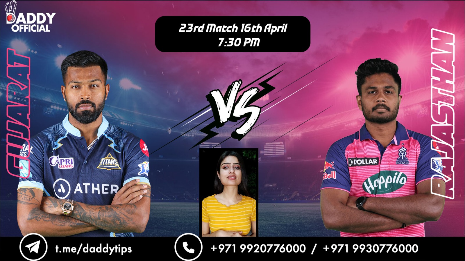 IPL 2023 | GT vs RR | 23rd Match, 16th April, 7:30 PM | Match Preview
