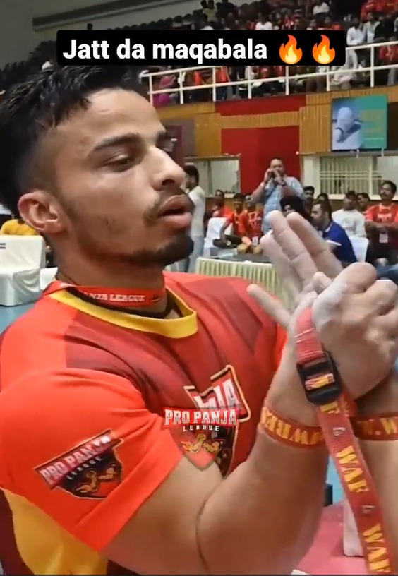 Parmeet Singh is India’s most entertaining Arm Wrestler 🔥🔥 #shorts #armwrestling