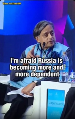 Russia’s dependency on China – Shashi Tharoor