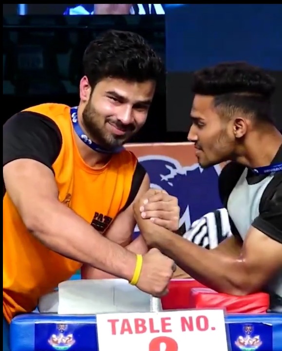 Ultimate arm wrestling power jogendra yadav #armwrestling #shorts