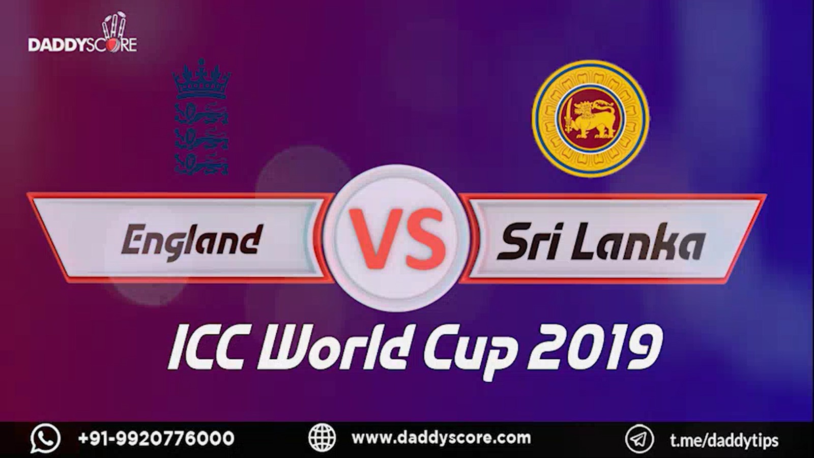 ICC WC 2019 | England VS Sri Lanka | Match Highlights
