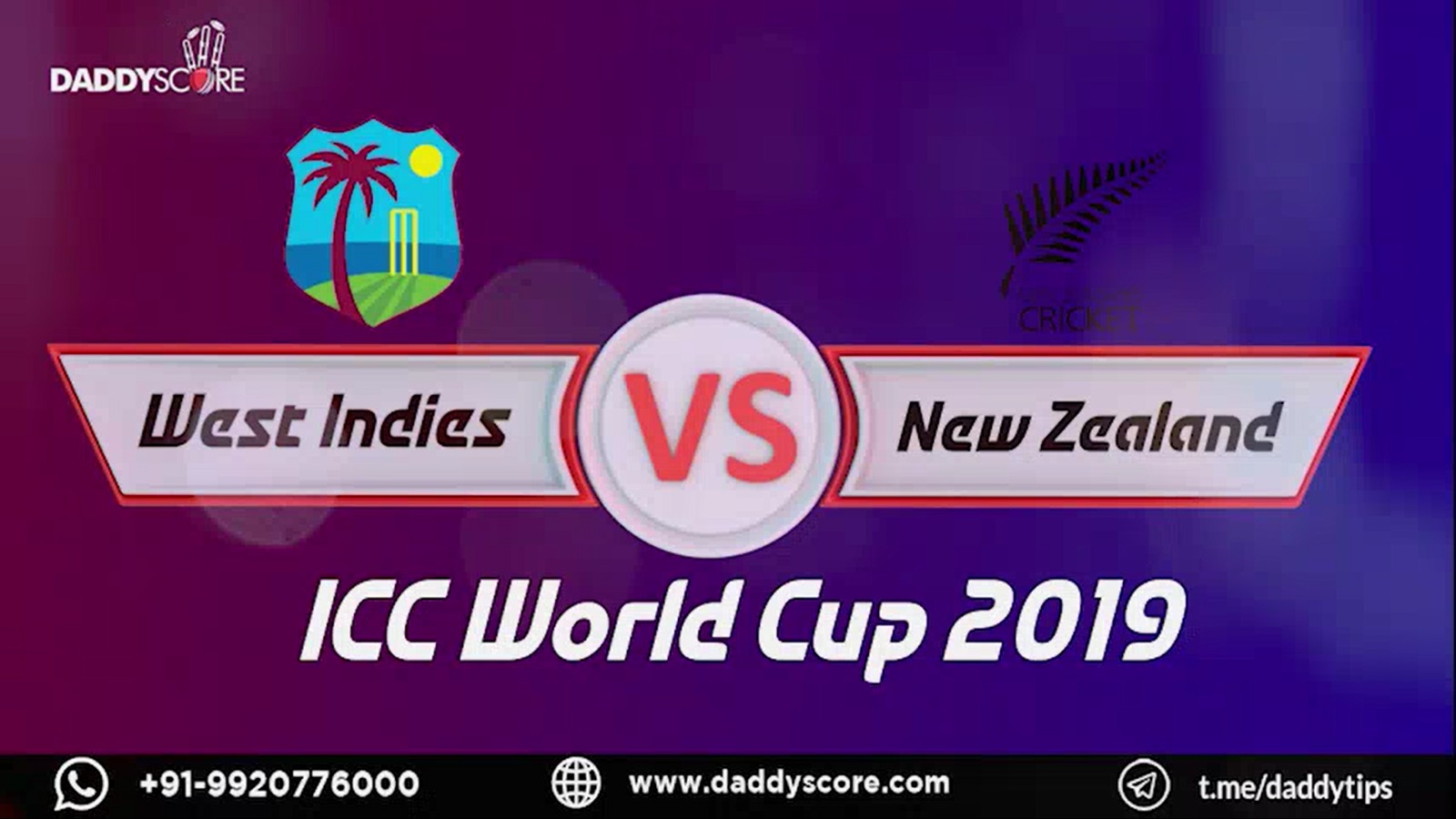 ICC WC 2019 | West Indies VS New Zealand | Match Highlights