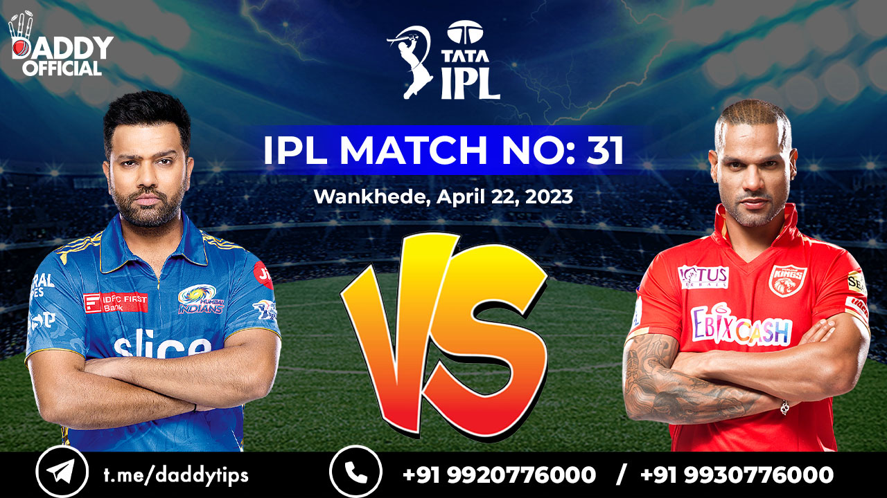 IPL 2023 | PK vs MI | 31st Match | Match Highlights
