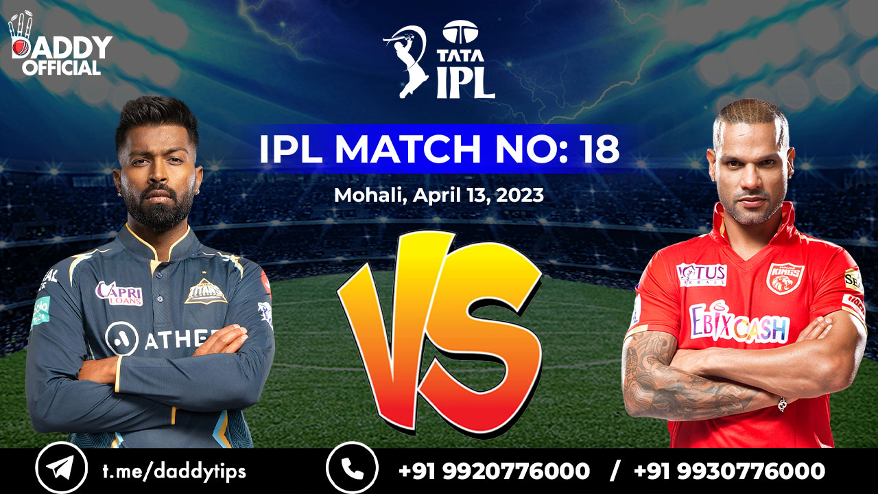 IPL 2023 | PKBS VS GT | 18th Match | Match Highlights