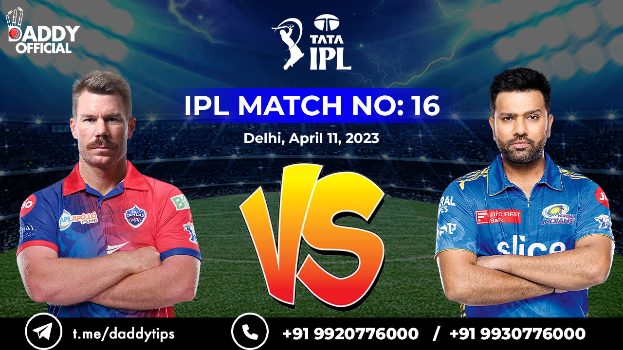IPL 2023 | DC vs MI | 16th Match | Match Highlights