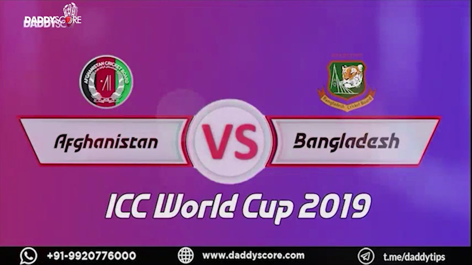 ICC WC 2019 | Afghanistan VS Bangladesh | Match Highlights