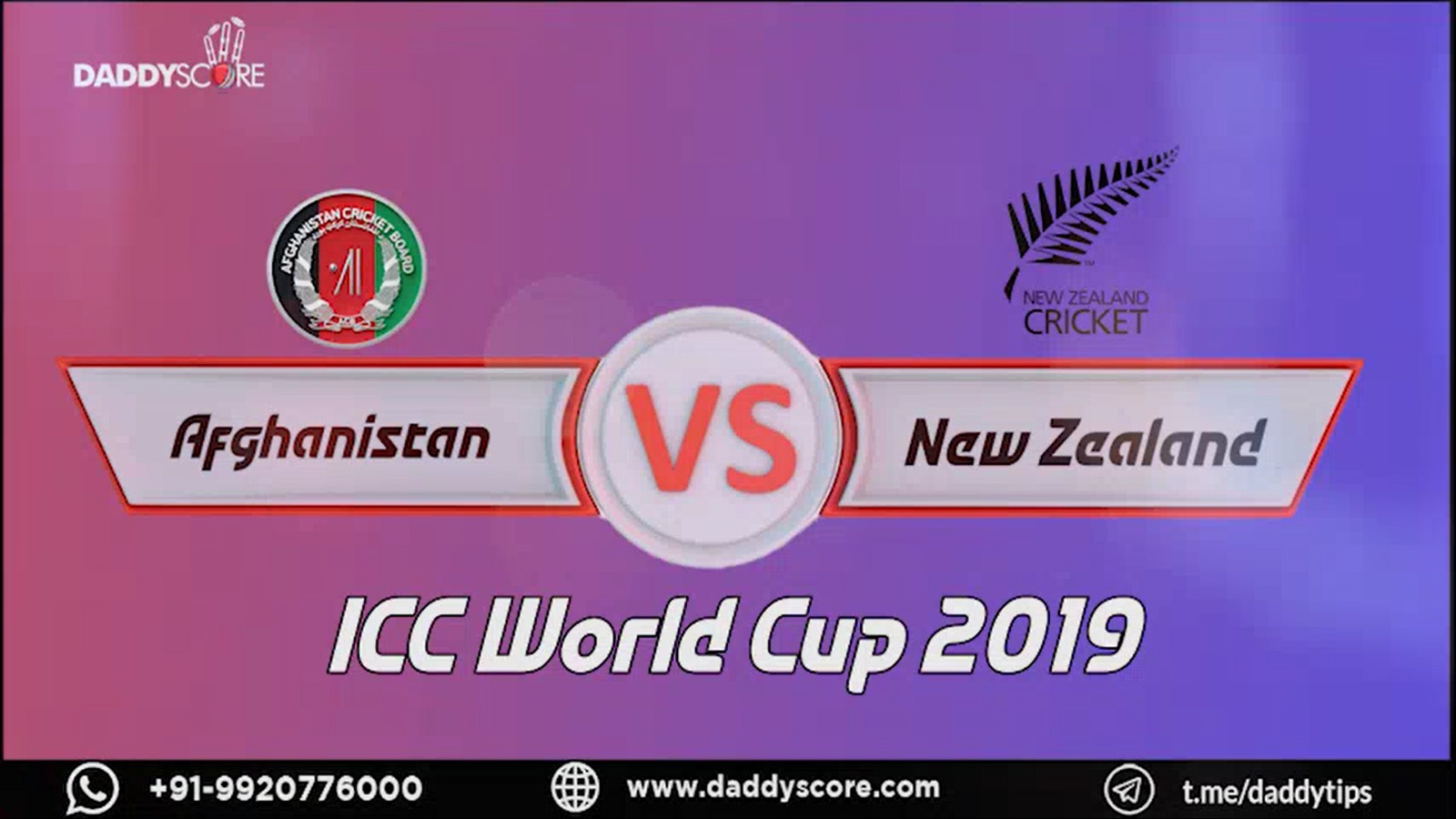 ICC WC 2019 | Afghanistan VS New Zealand | Match Highlights