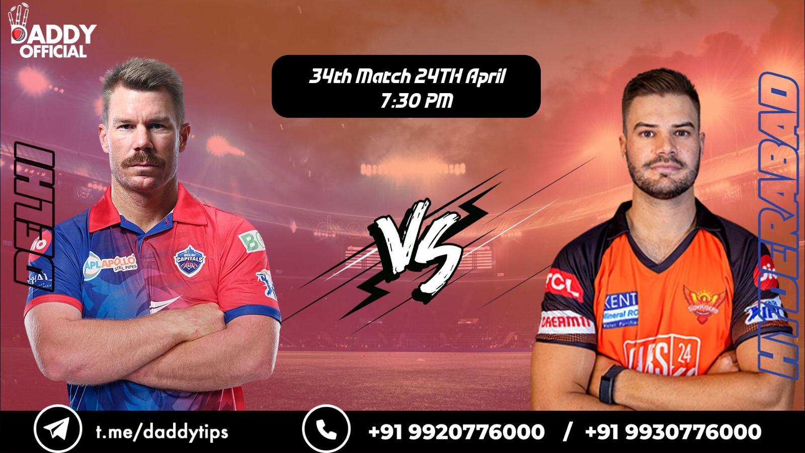 IPL 2023 | SRH vs DC | 34th Match, 24th April, 7:30 PM | Match Preview