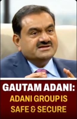 After the CreditSights report claimed that the Adani Group is overleveraged, Gautam Adani clears the air stating the empire is safe and secure.