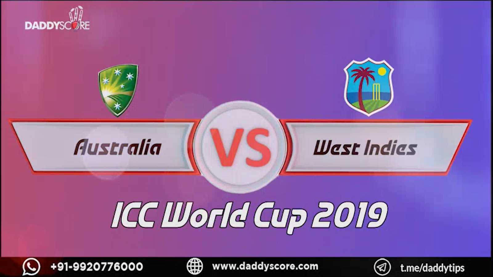 ICC WC 2019 | Australia VS West Indies | Match Highlights