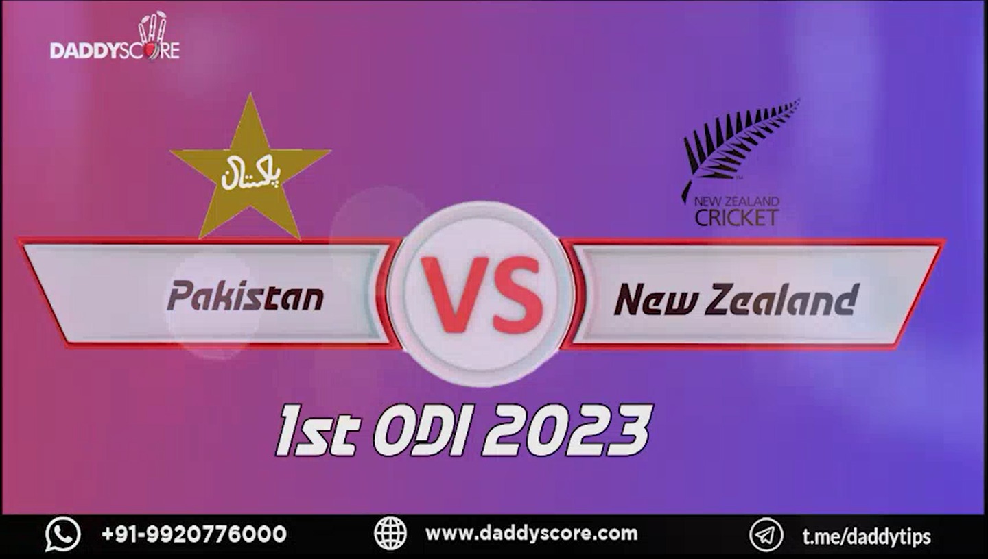 Pakistan VS New Zealand | 1st ODI Match Highlights 2023