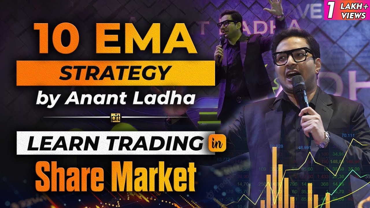 10 EMA Stratgey to Trade in Share Market by Anant Ladha