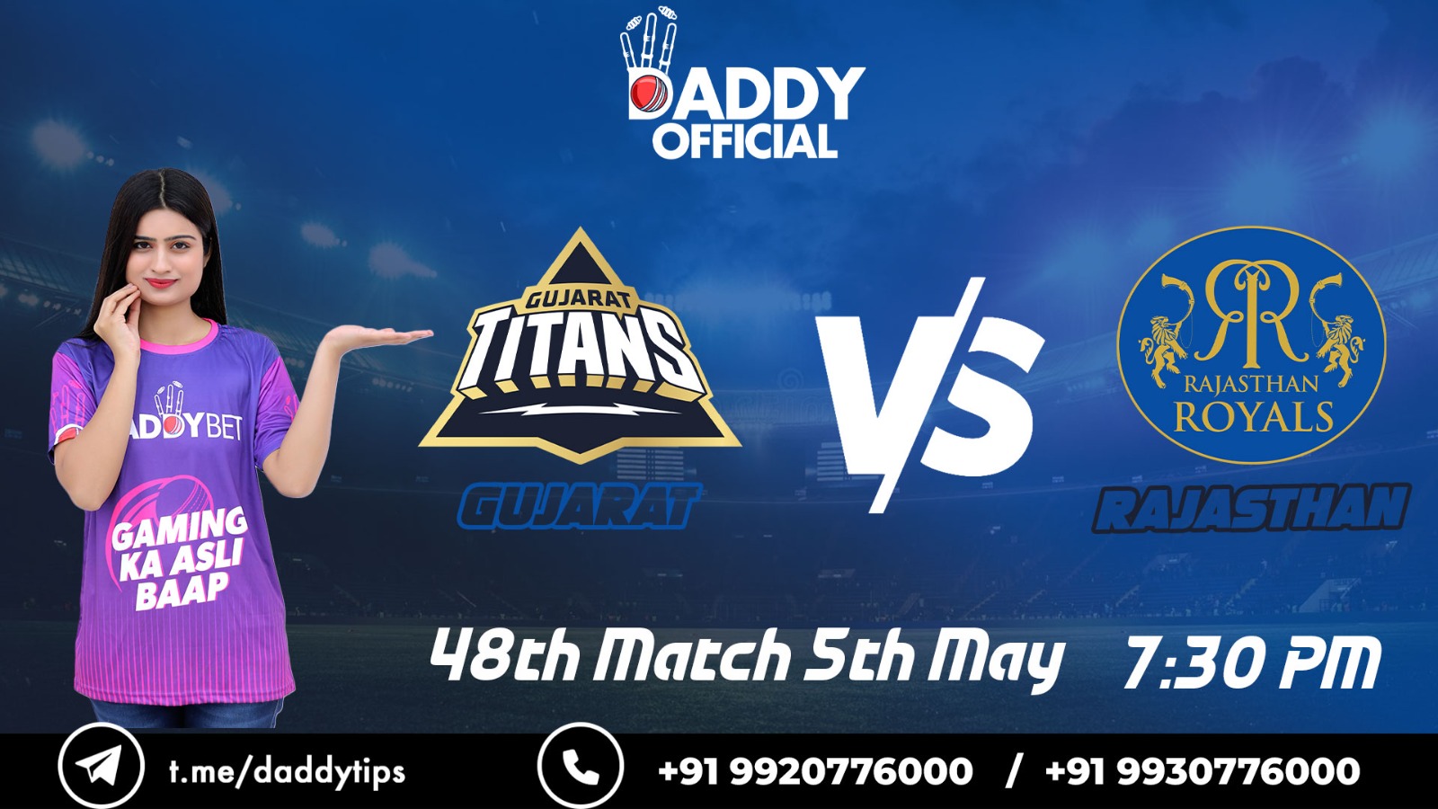 IPL 2023 | GT vs RR | 48th Match, 5th May, 7:30 PM | Match Preview
