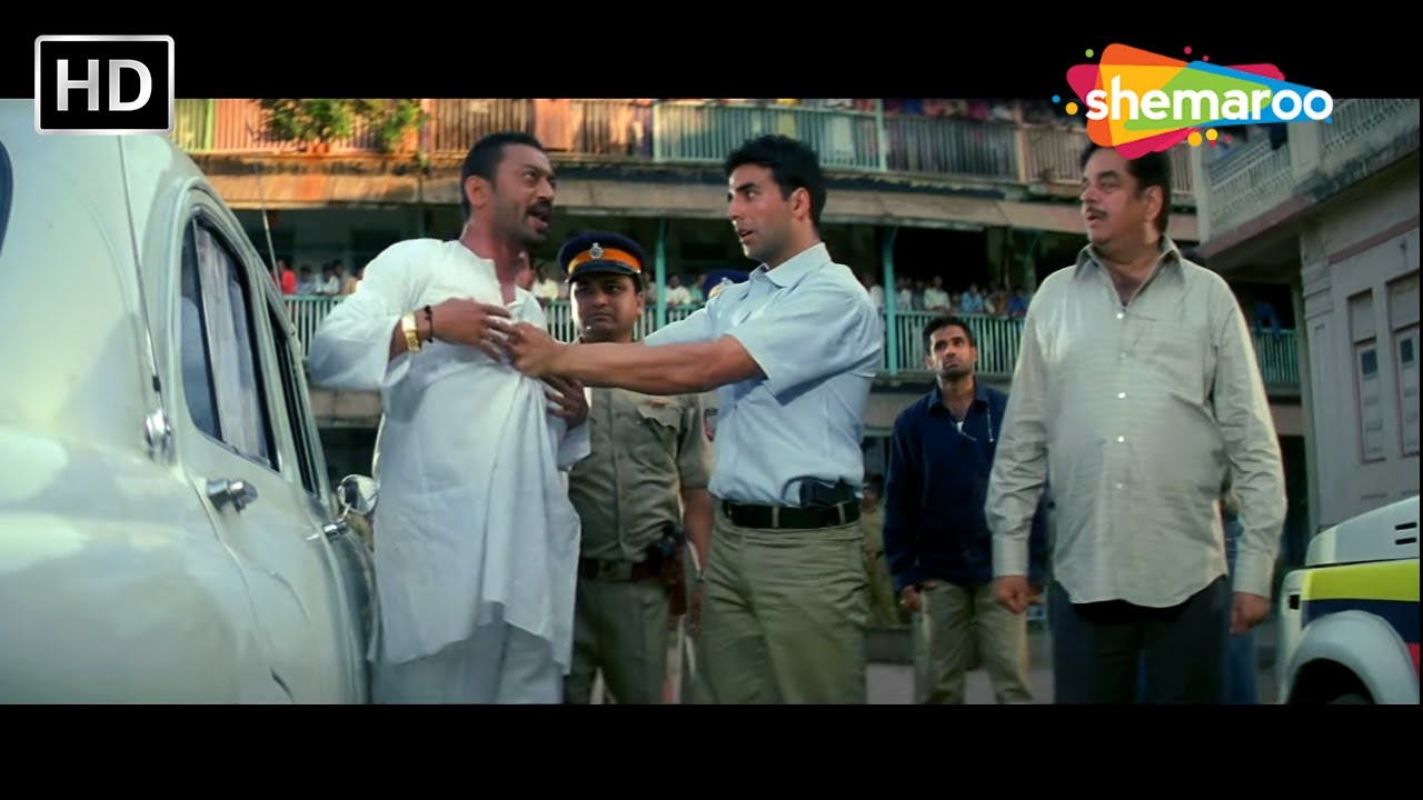 सुनील शेट्टी के परिवार पे गोली चलाने पर इरफ़ान खान के घर में घुसकर मारा | SCENE (HD) | Akshay Kumar