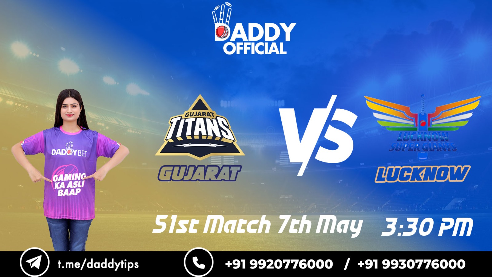IPL 2023 | LSG vs GT | 51st Match, 7th May, 3:30 PM | Match Preview