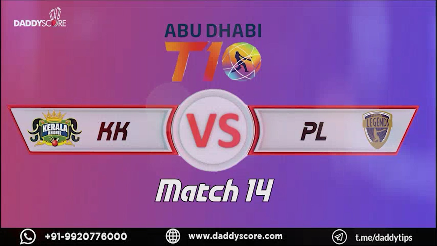 Kerala Knights vs Punjabi Legends | 14th Match Highlights | T10 League Season 2