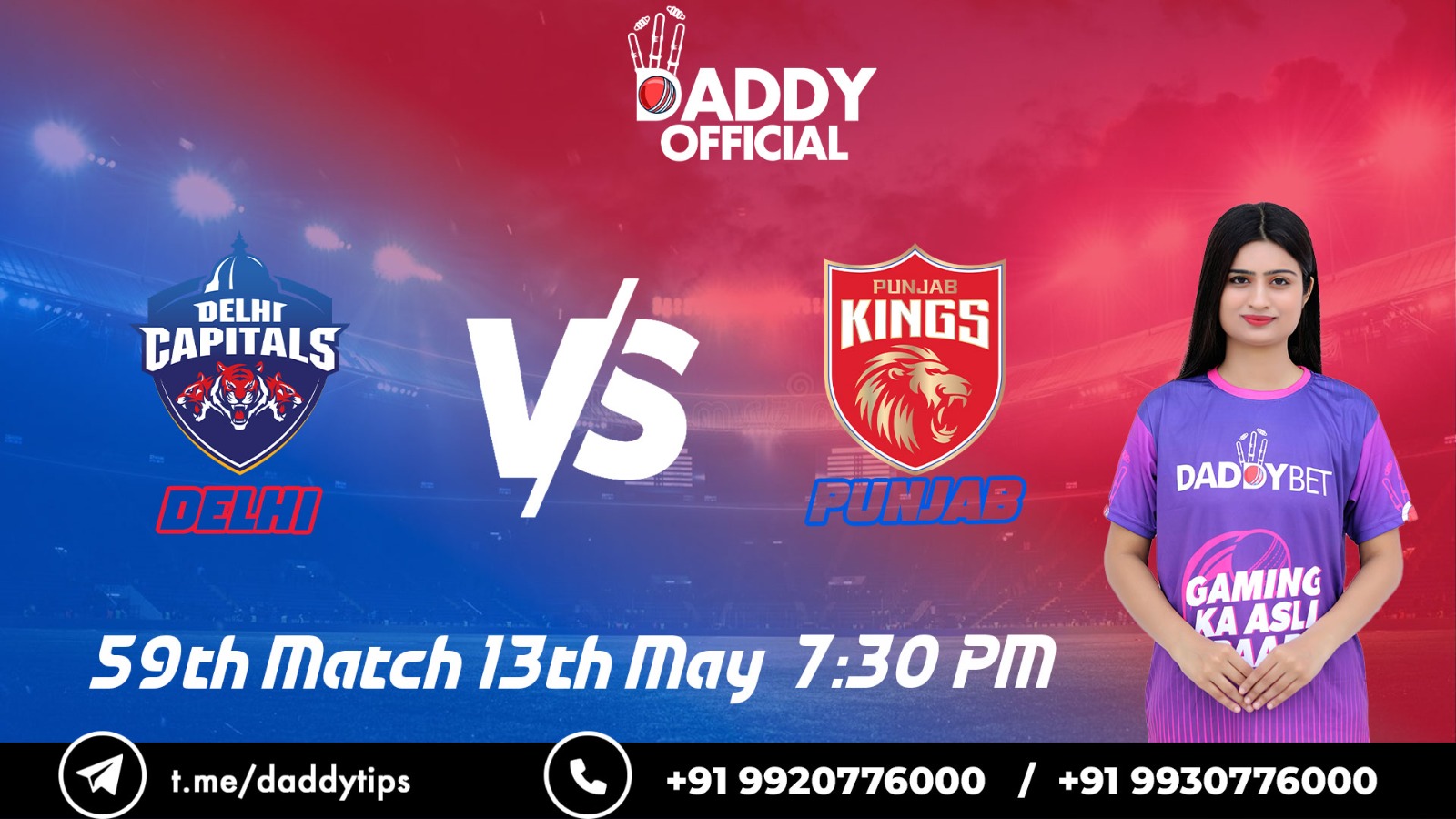 IPL 2023 | DC vs PK | 59th Match, 13th May, 7:30 PM | Match Preview